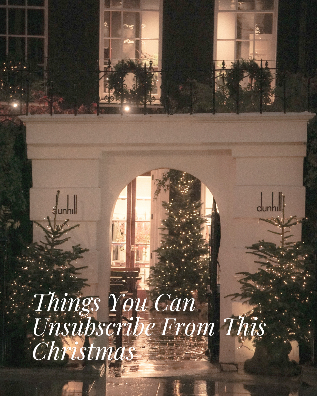 Things You Can Unsubscribe From This Christmas