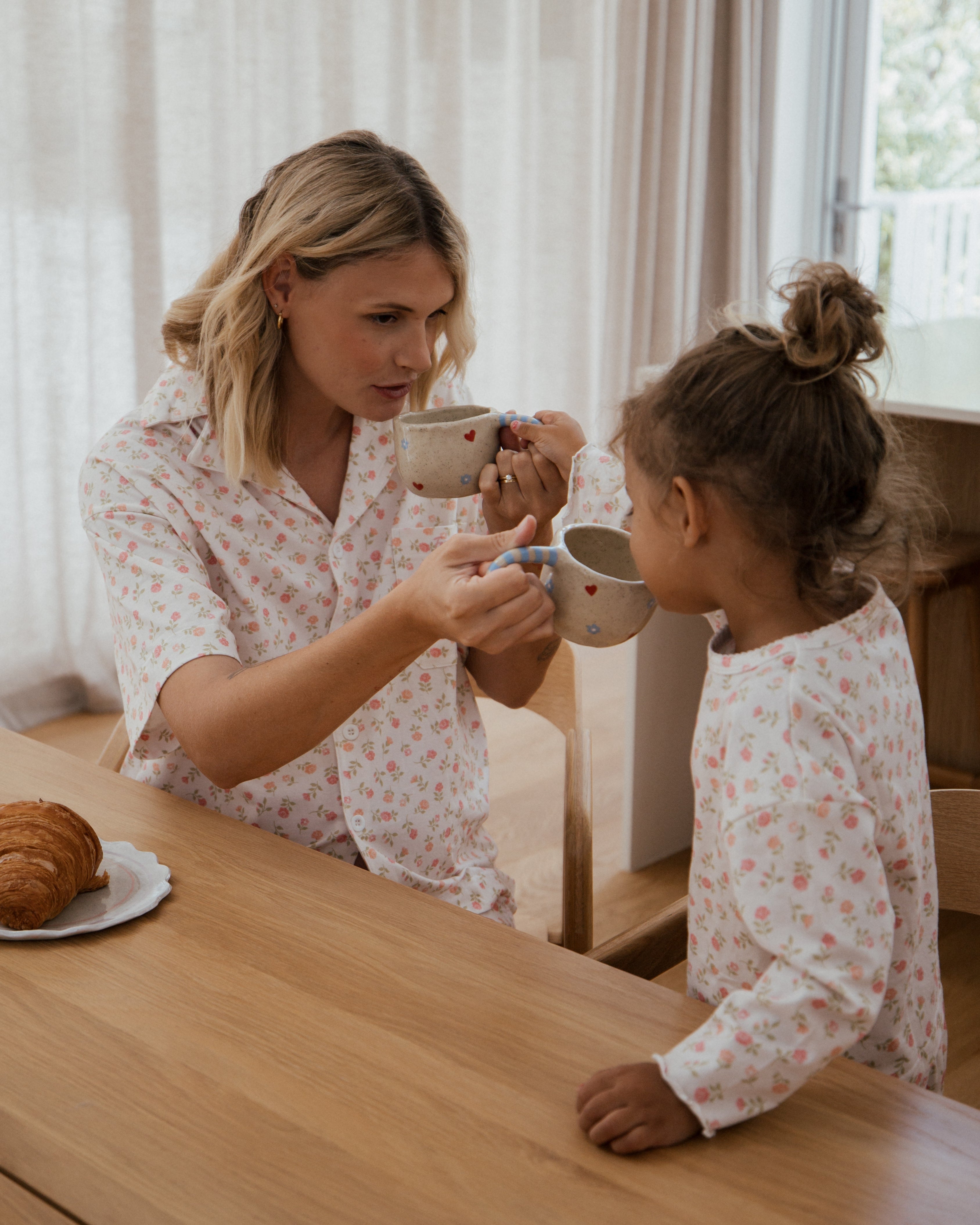 Rosé Pyjamas - Kids Long Sleeve Top