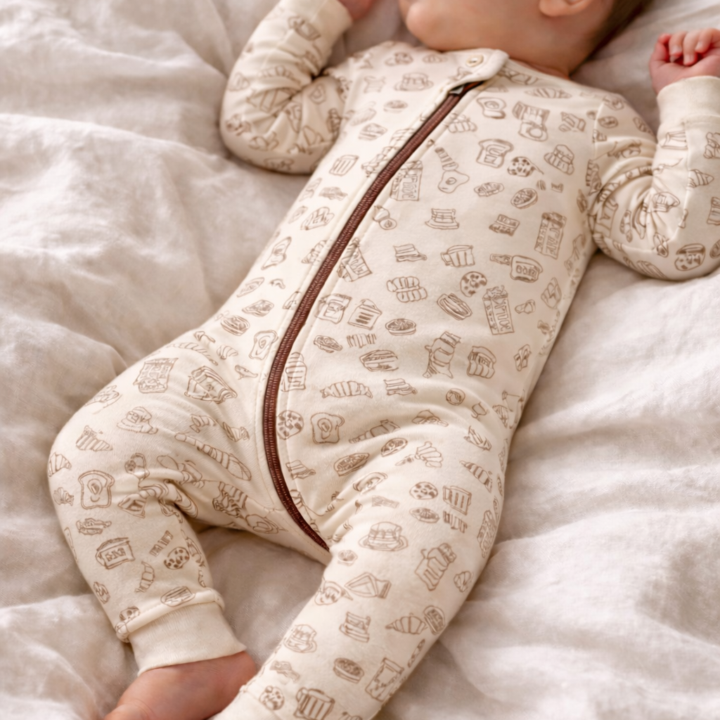 Breakfast Club Pyjamas - Baby Onsesie/Romper