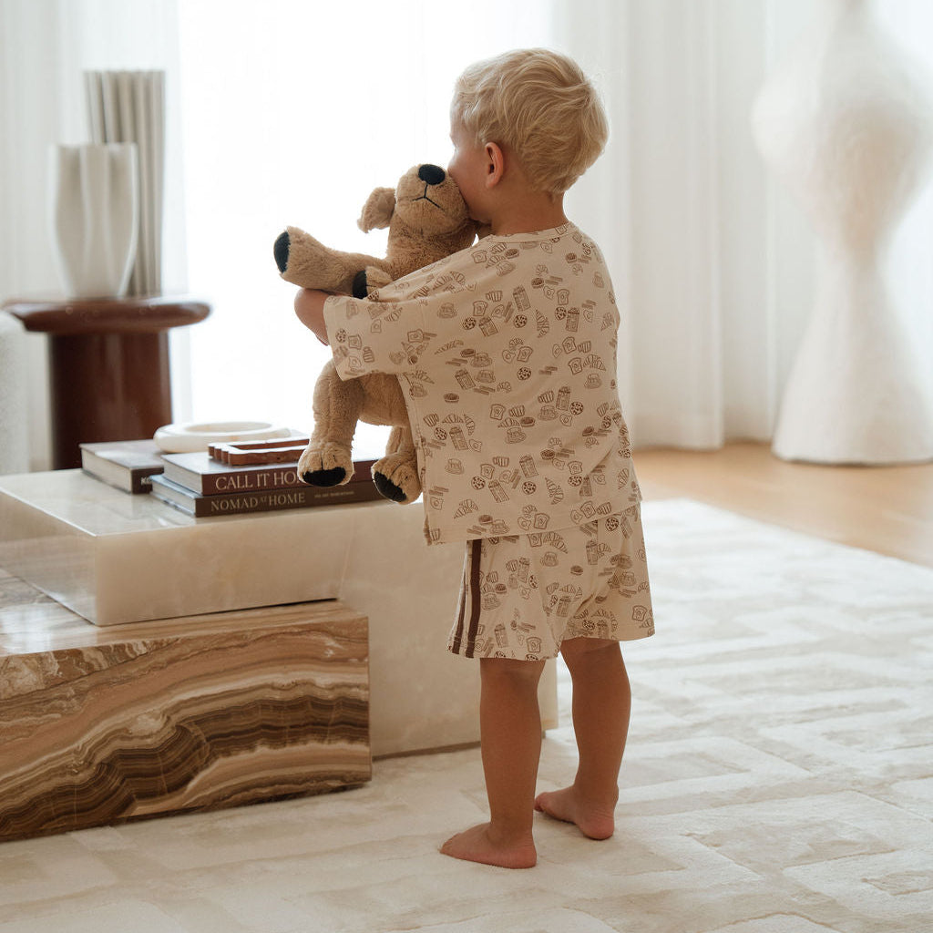 Breakfast Club Pyjamas - Kids Short Sleeve Top