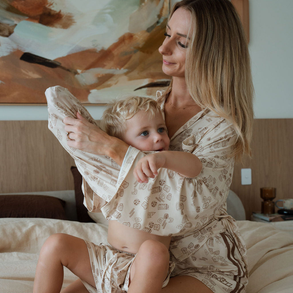 Breakfast Club Pyjamas - Women’s Long Sleeve Top