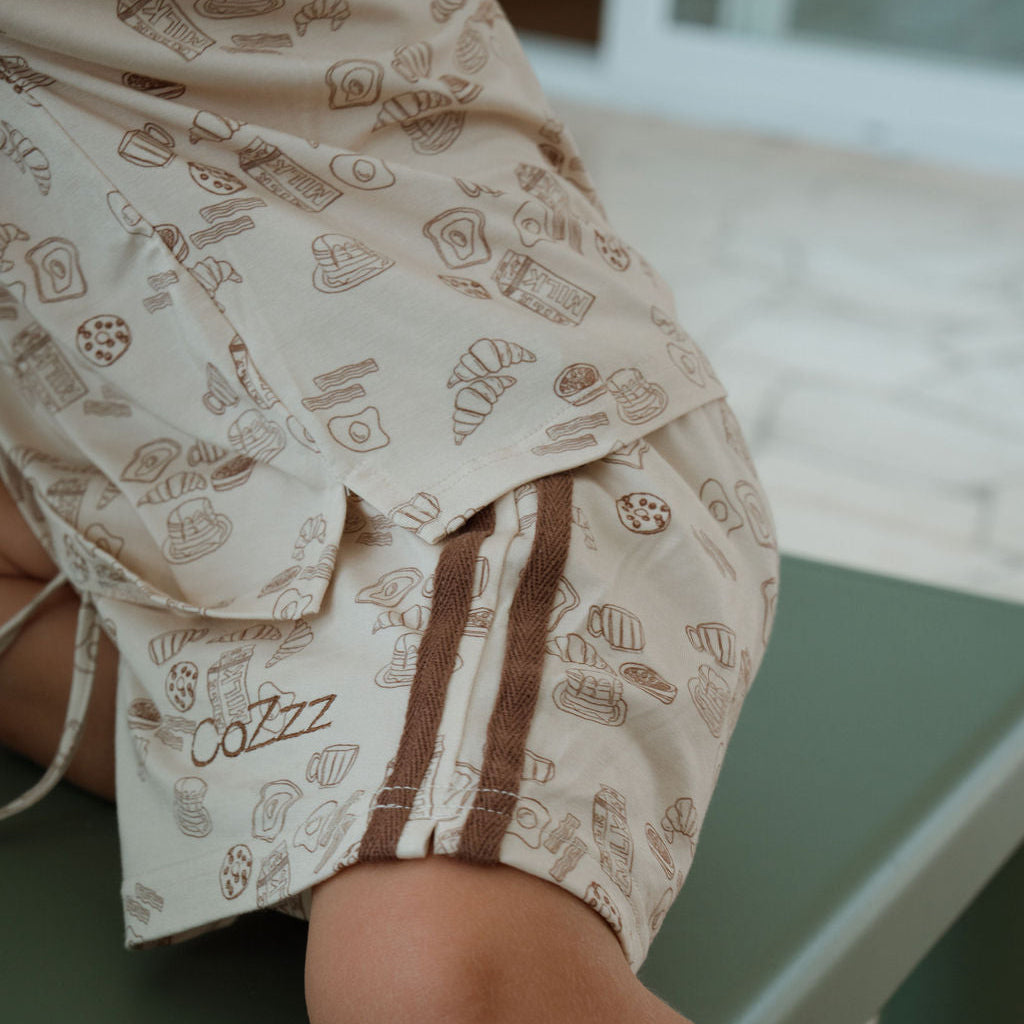 Breakfast Club Pyjamas - Kids Shorts